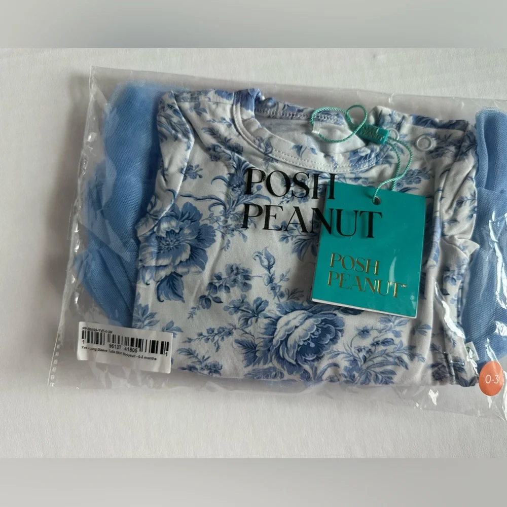 Posh Peanut Blue Diaper Cover Accessory